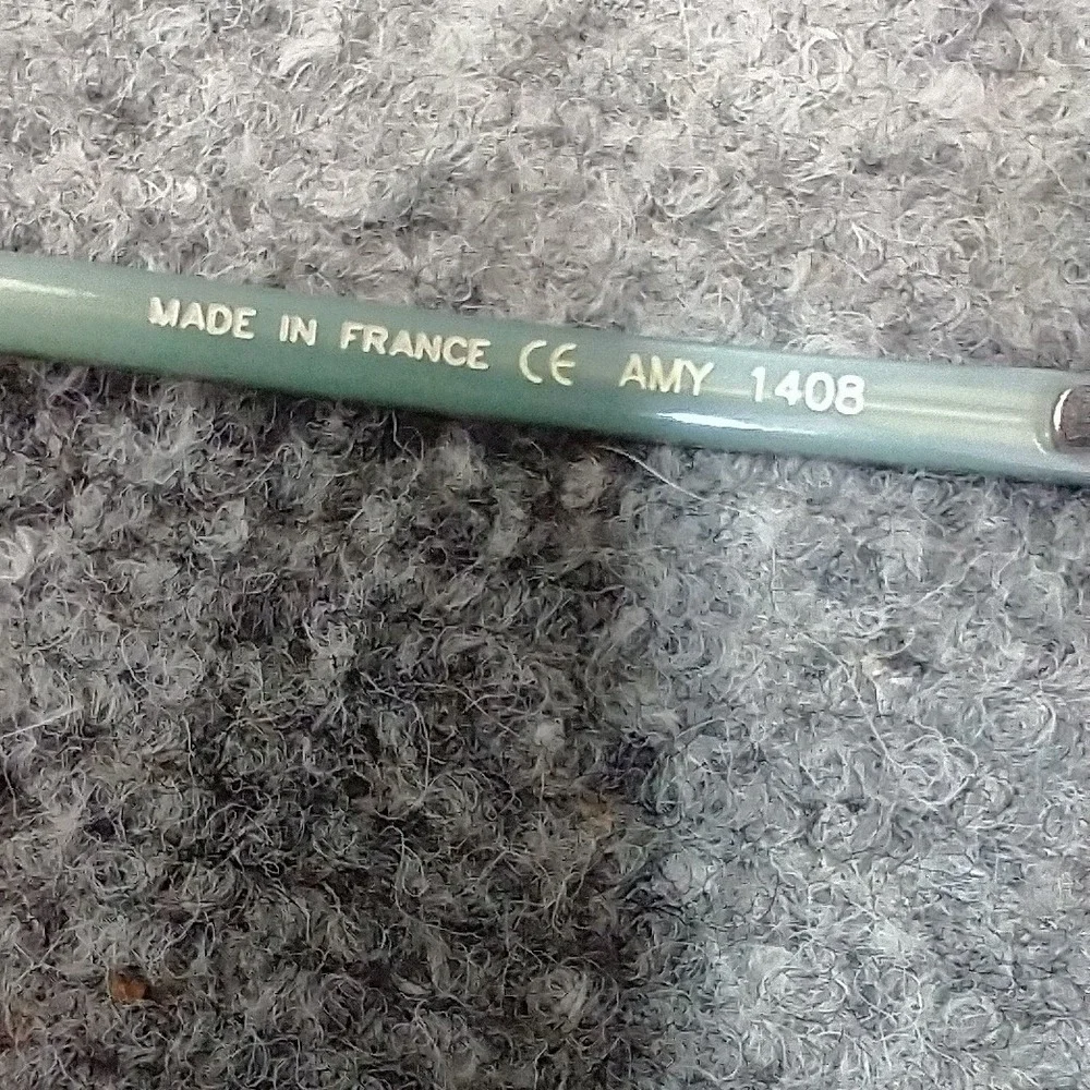 Anne & Valentin Amy 1408 Eyeglasses Tortoise Mint Green Cat Eye Frames France